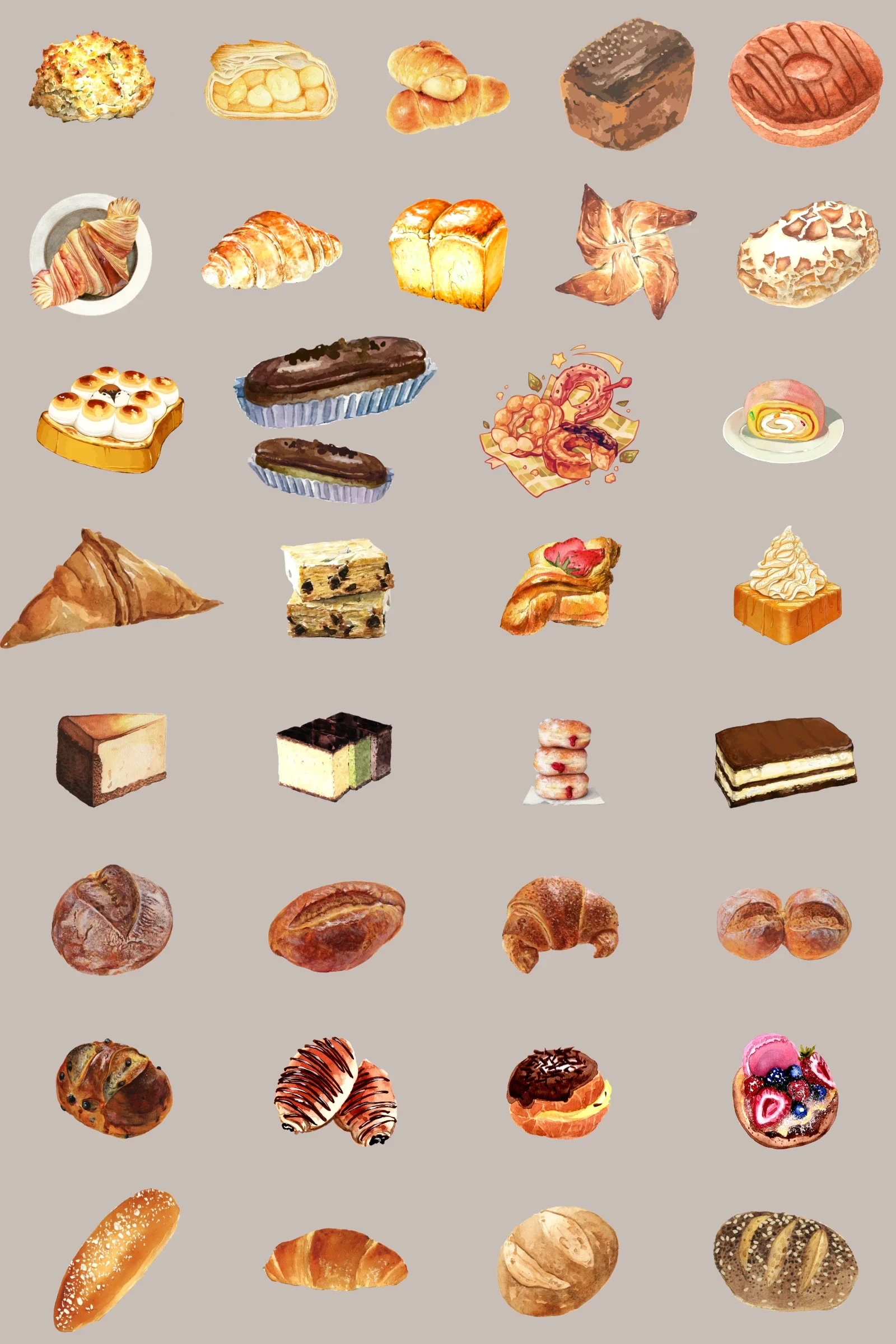 167 Png bakery bread transparent asset preview 06