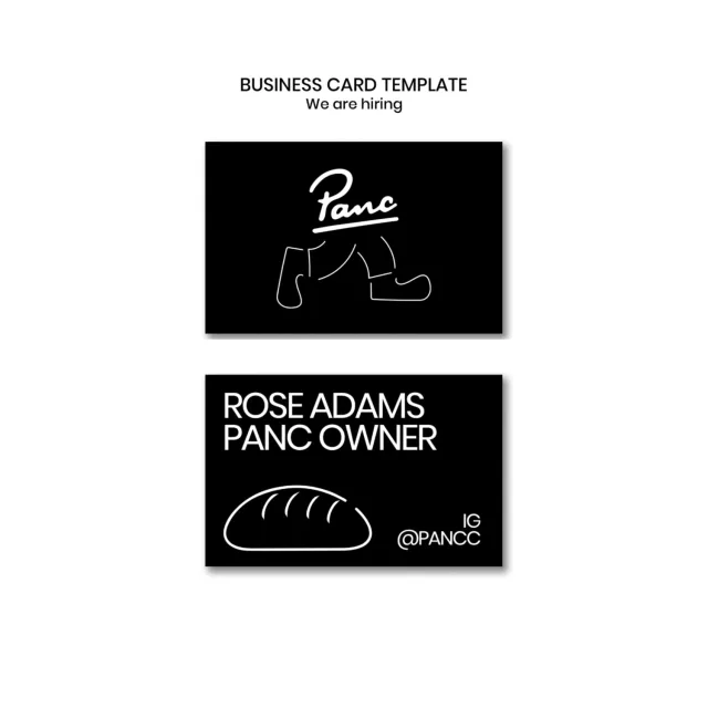 Modern minimalist bakery coffee Template &mdash; preview 7
