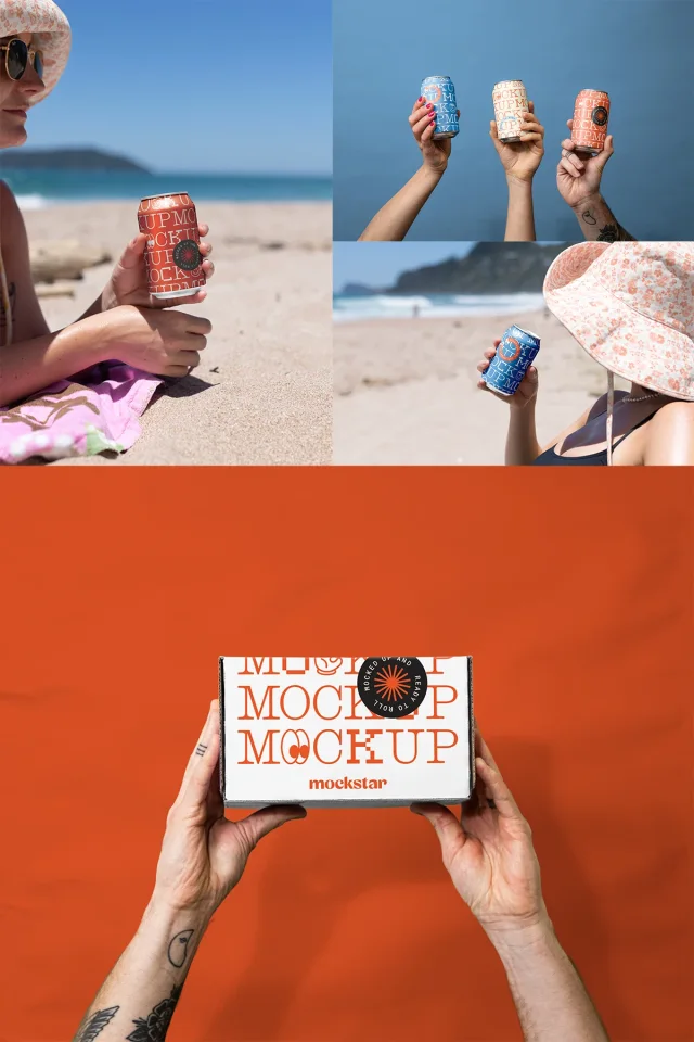 24 Restaurant catering Brand Mockup &mdash; preview 4