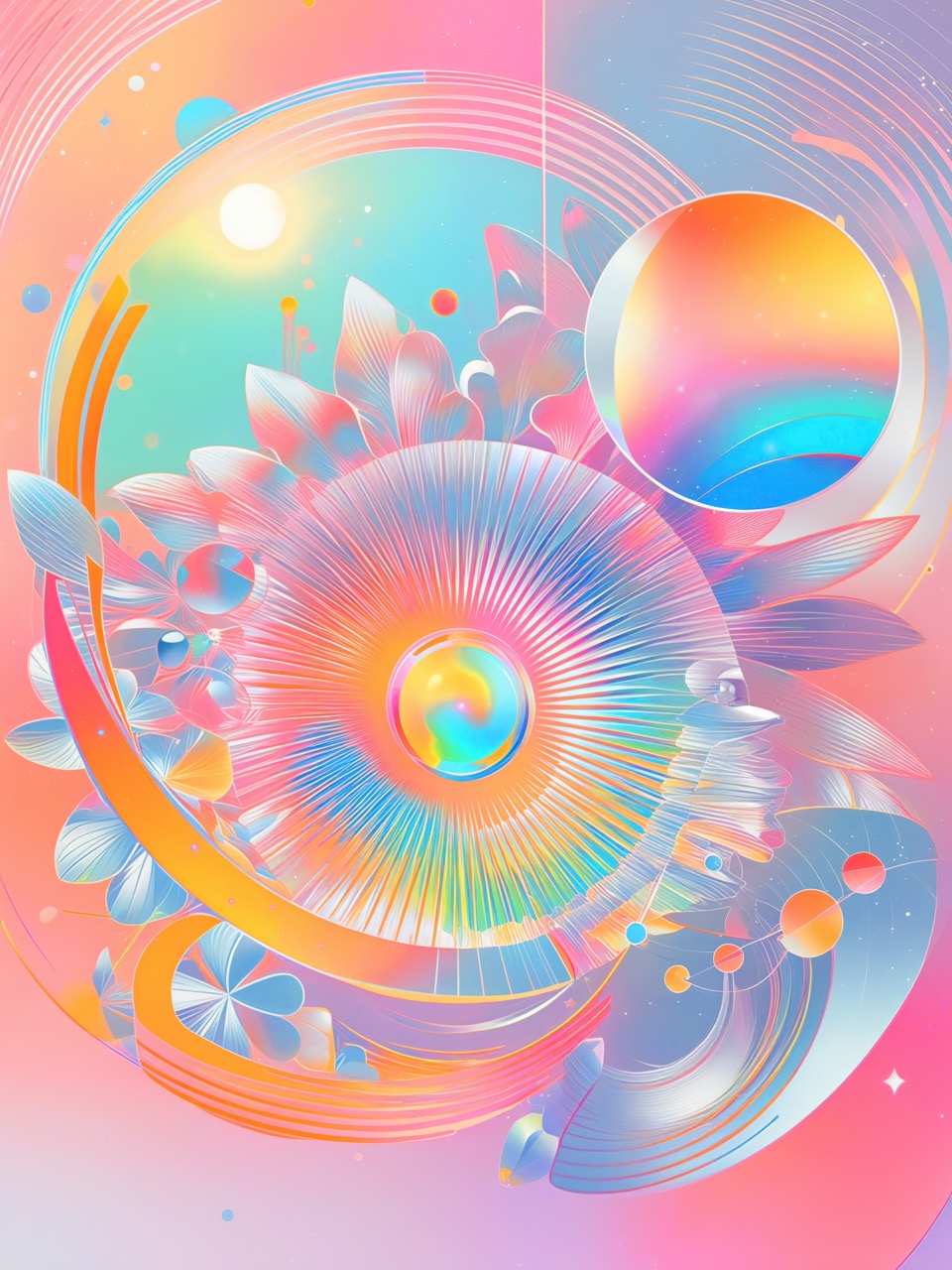 12 abstract magical fluorescent background  JPG &mdash; preview 2